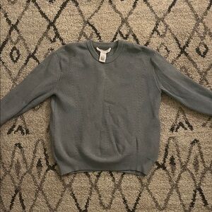 Workshop Republic Sage Green Ribbed Sweater